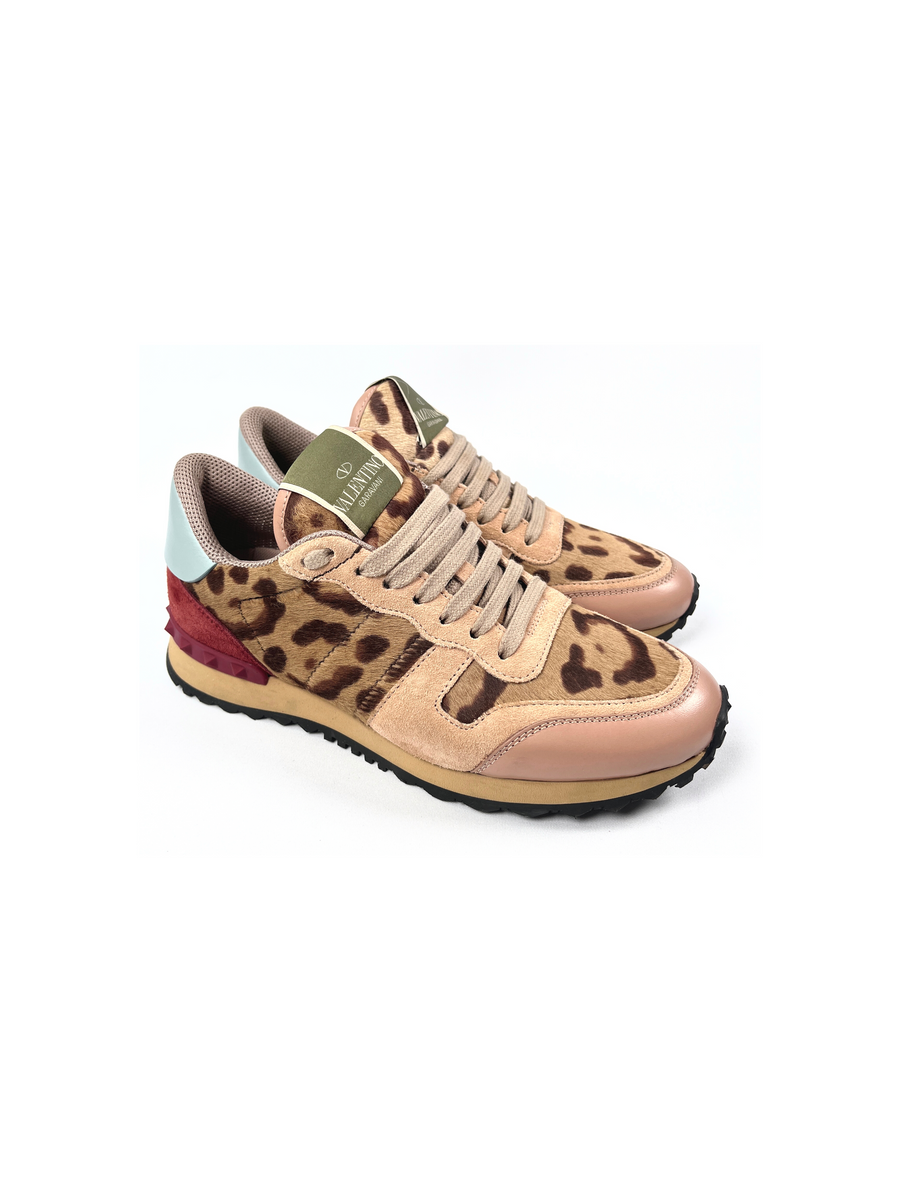 Valentino leopard hot sale print shoes