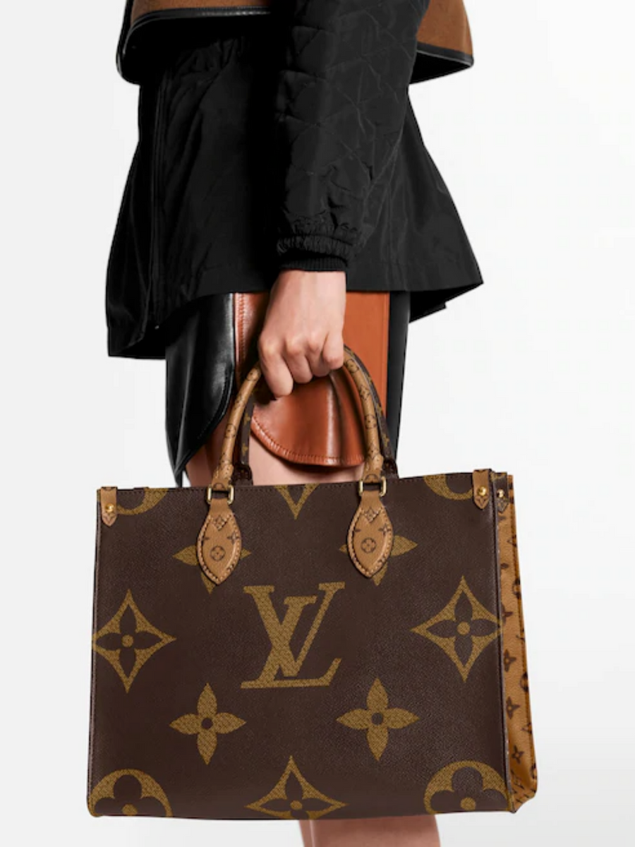 Louis Vuitton ONTHEGO Tote Giant Brown Monogram bag 2019 ON THE GO