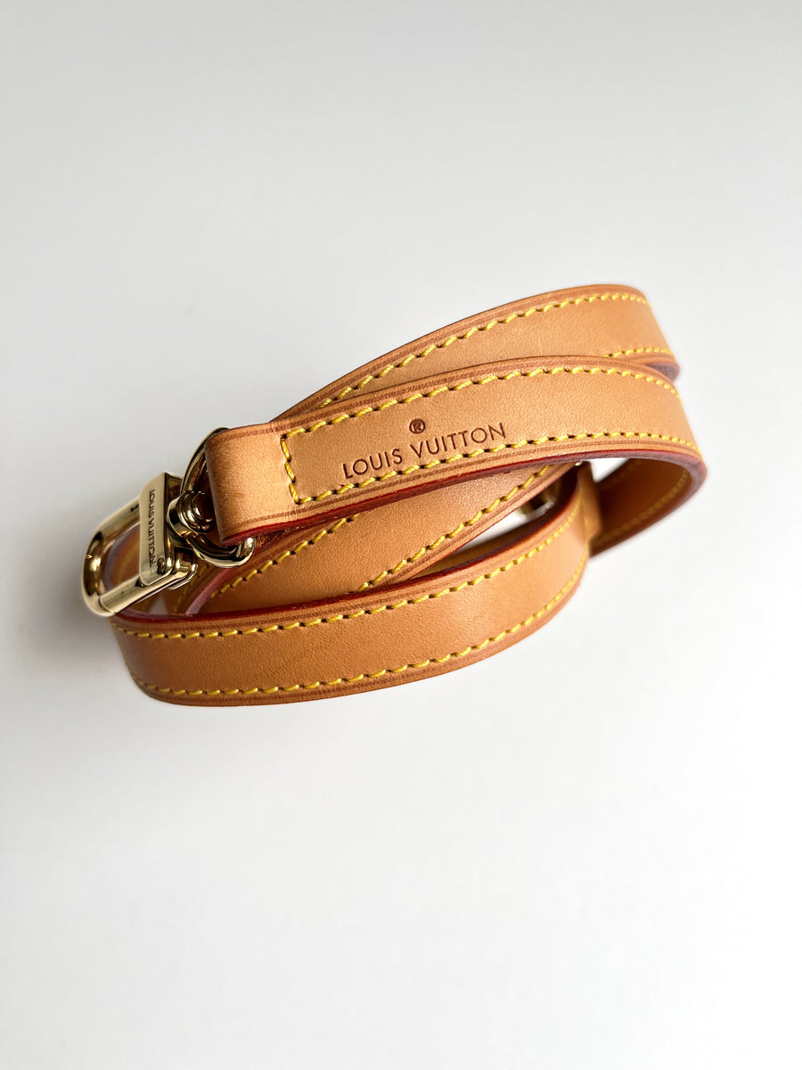 Louis Vuitton Favorite Shoulder Strap Vachetta Leather Neutral 1205695