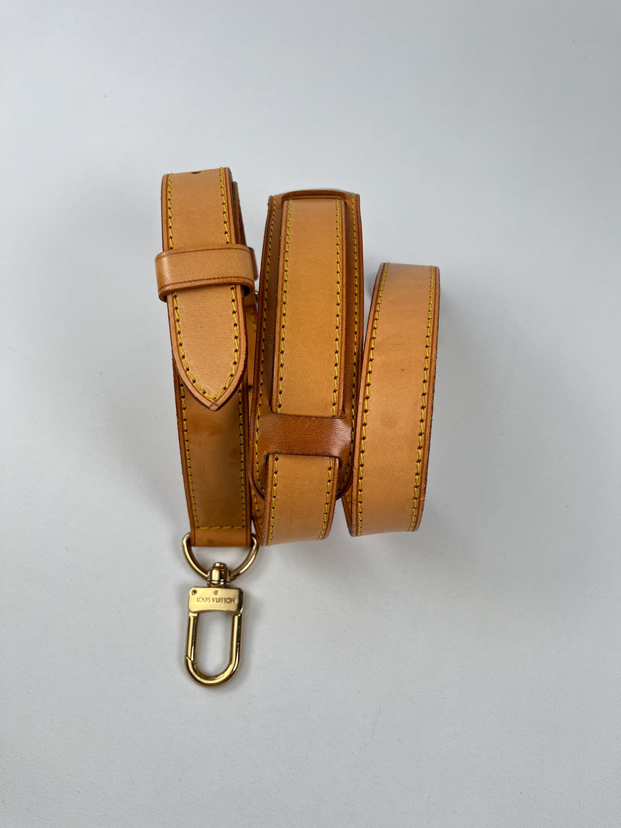 Louis Vuitton, Accessories, Louis Vuitton Keepall Shoulder Strap  Bandouliere Replacement Vachetta Leather