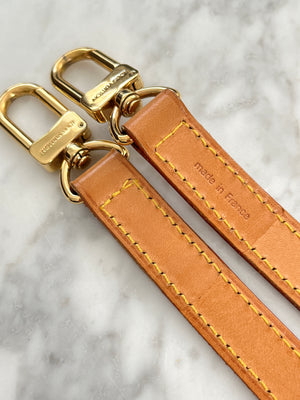 Louis Vuitton Vachetta 16mm Long Shoulder Strap VVN