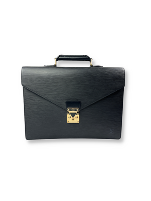 Leather louis clearance vuitton briefcase