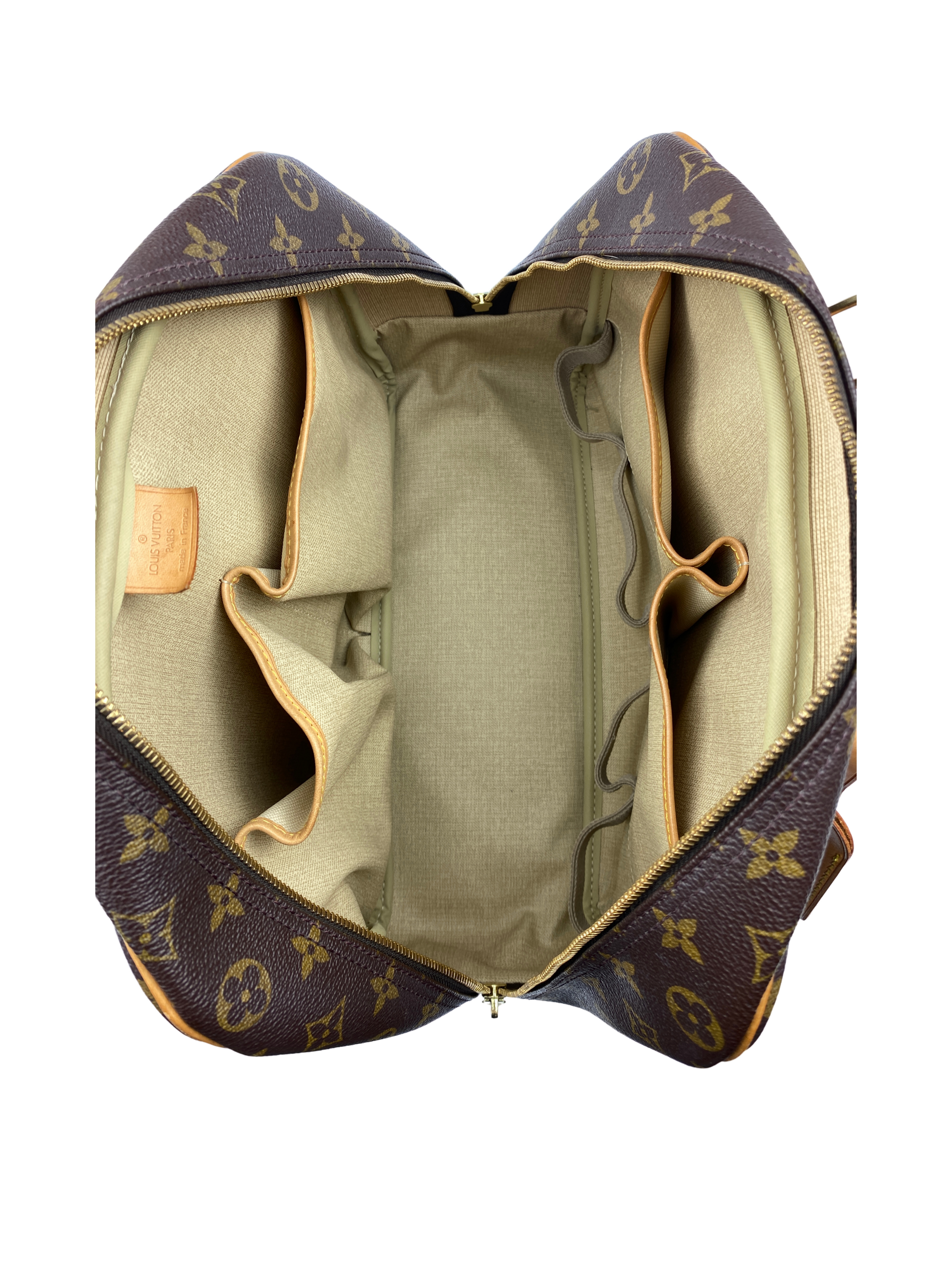 Louis Vuitton Deauville Bowling Business Hand Bag Purse M47270 Vi0998