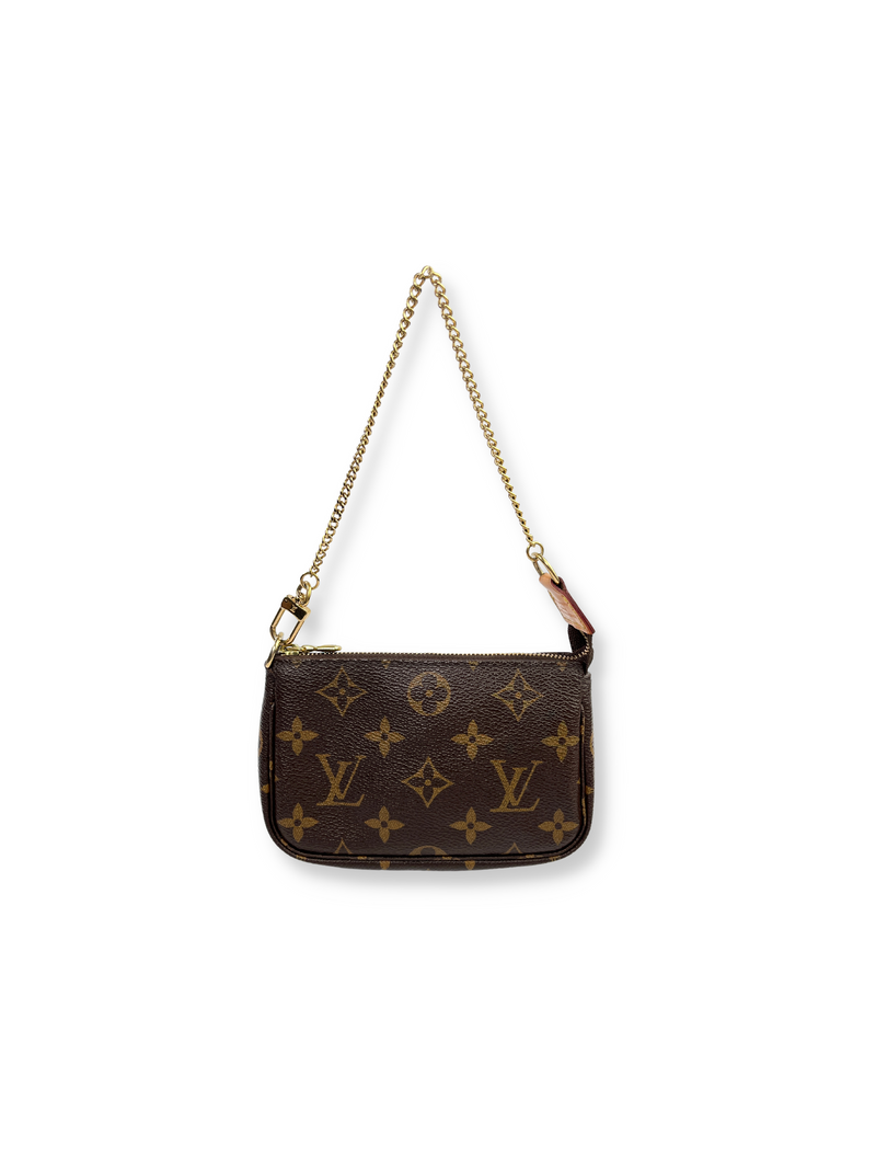 LOUIS VUITTON - MINI POCHETTE ACCESSORIES IN MONOGRAM - YR 2010