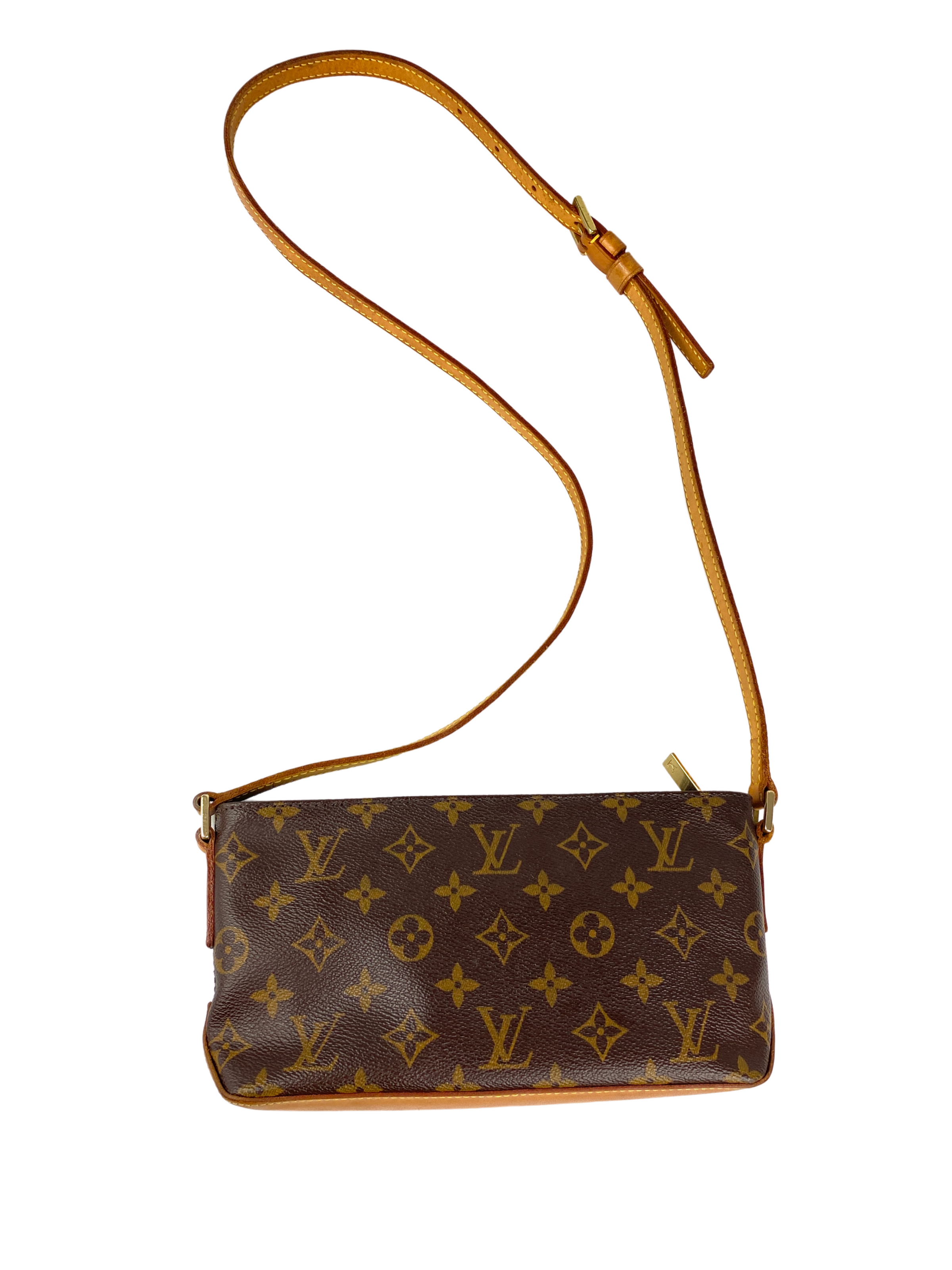 Louis Vuitton Trotteur Monogram Crossbody Purse Shoulder Bag