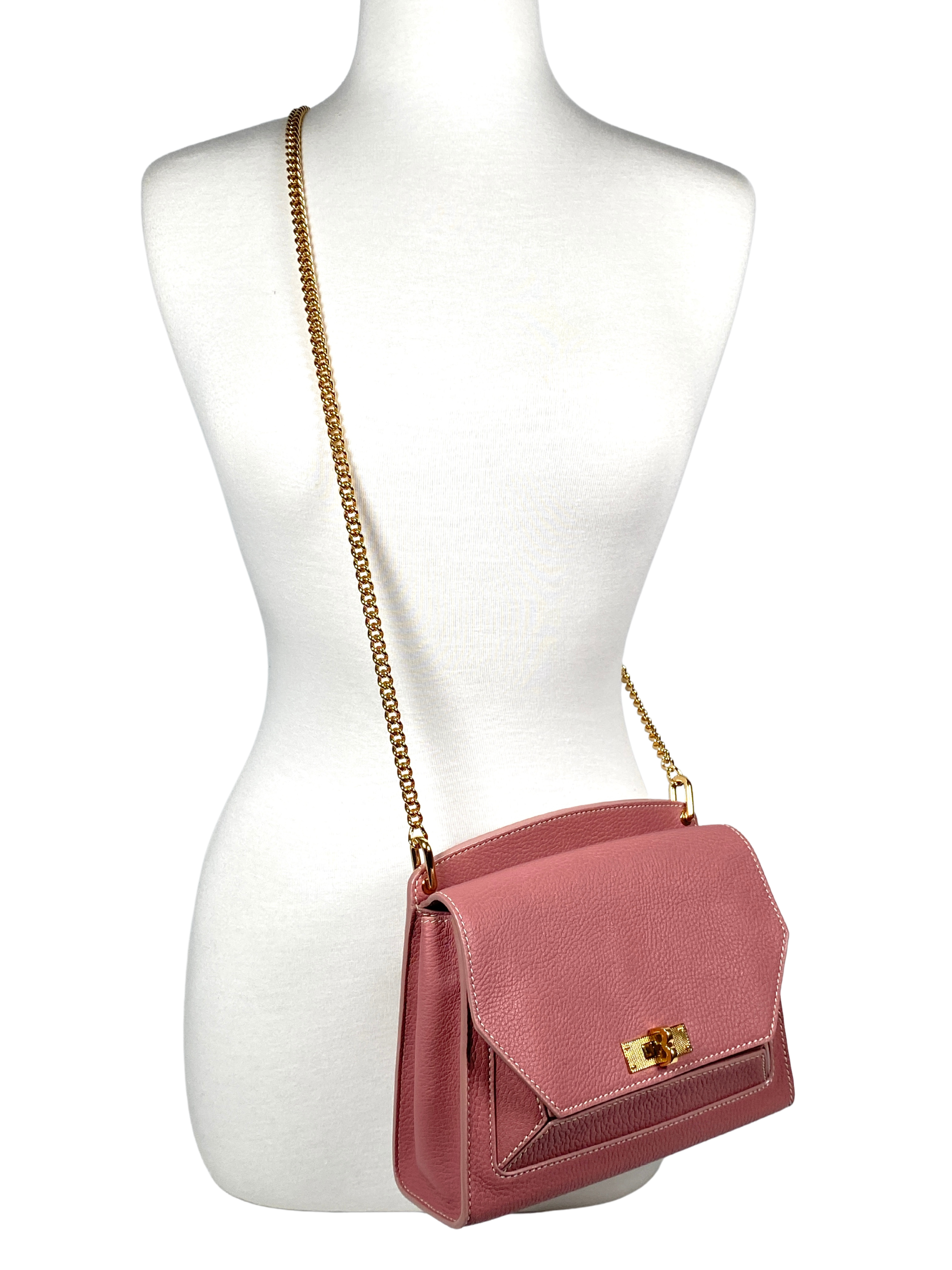 BALLY - SUZY MED CROSSBODY BAG DUSTY PINK – RE.LUXE AU