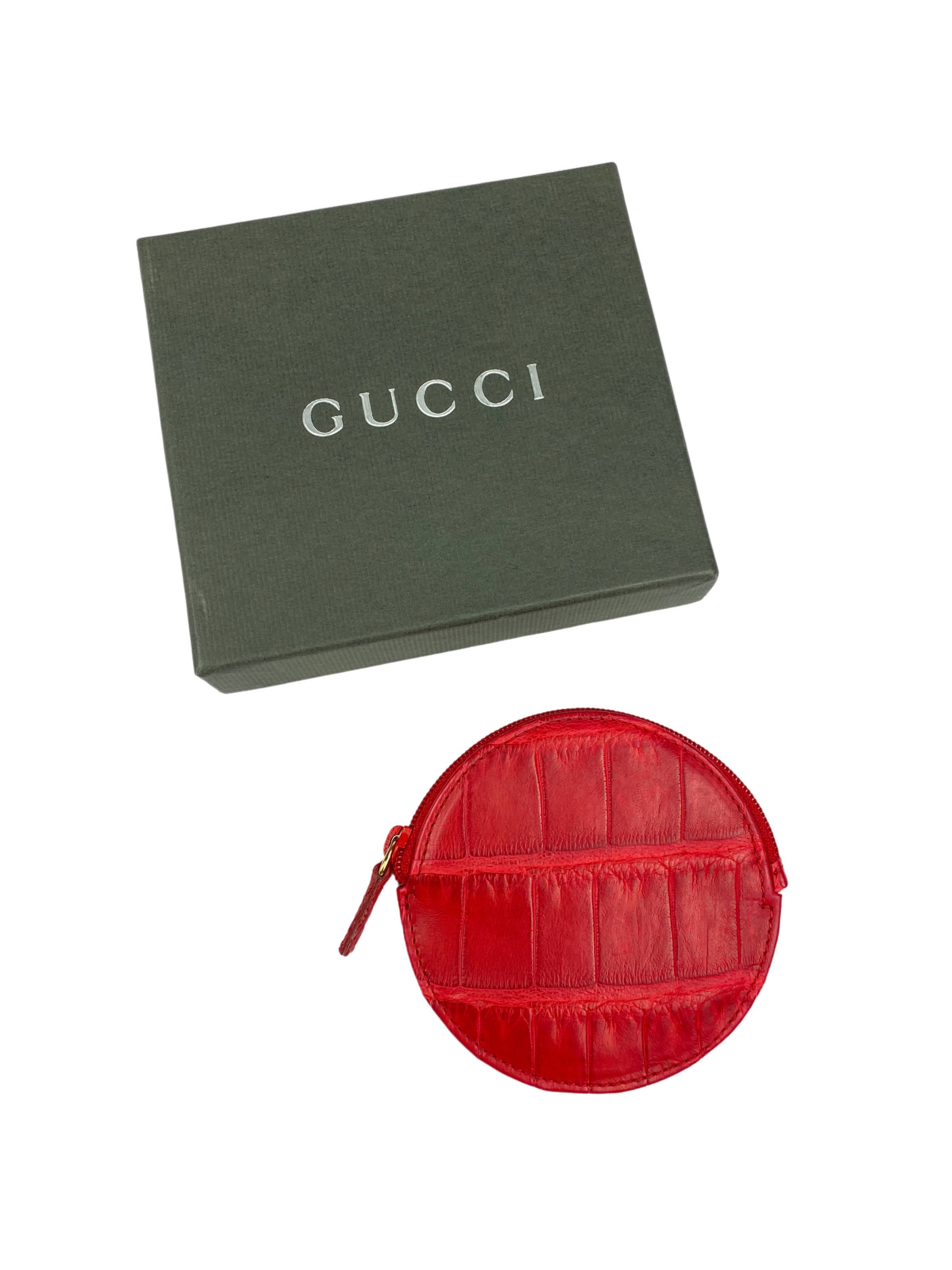 Gucci Brown GG Canvas Coin Pouch Beige Cloth Cloth ref.836257 - Joli Closet