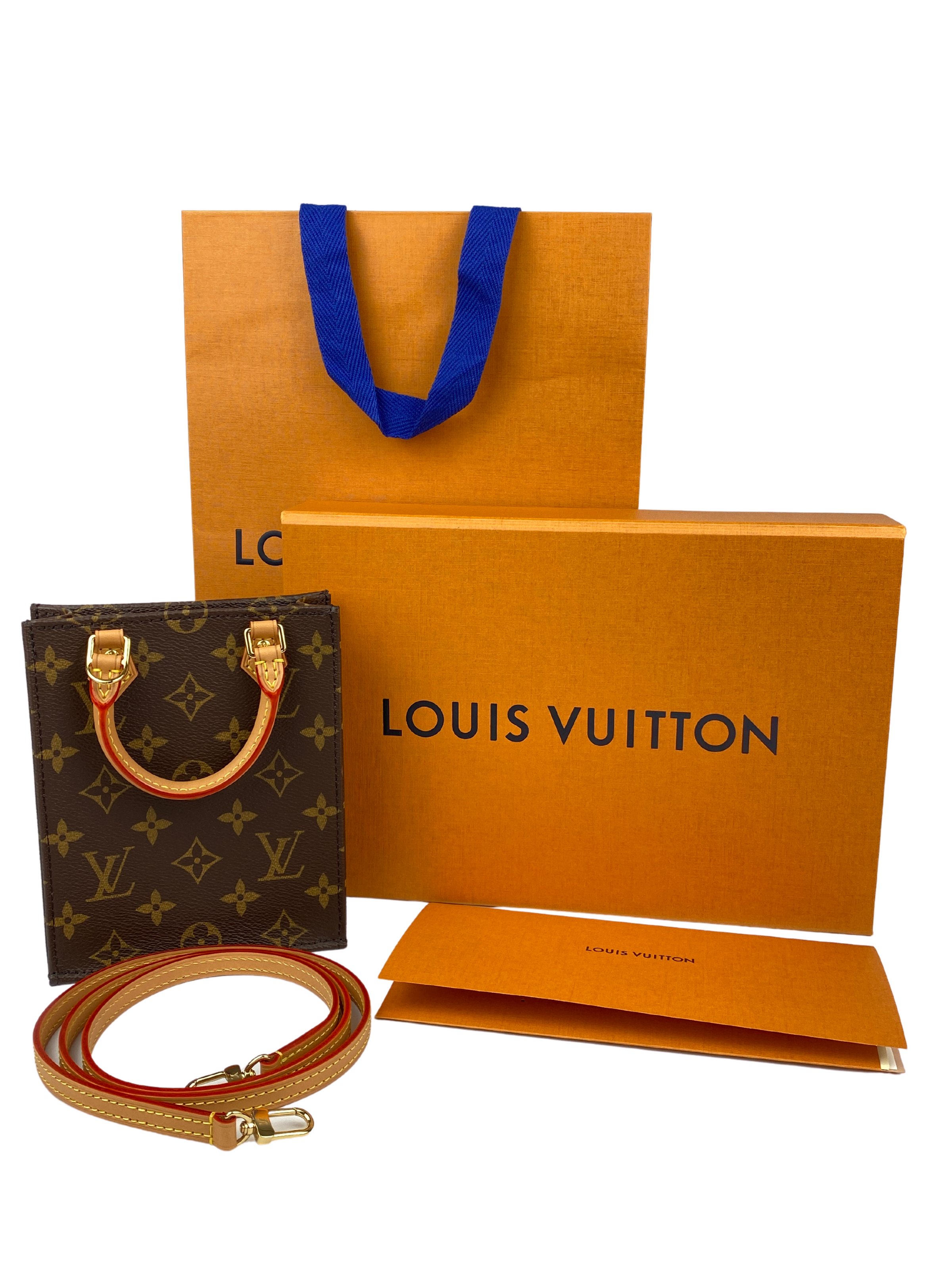Lot Of 4 AUTHENTIC LOUIS VUITTON SHOPPING TOTE BAG Paper Bag