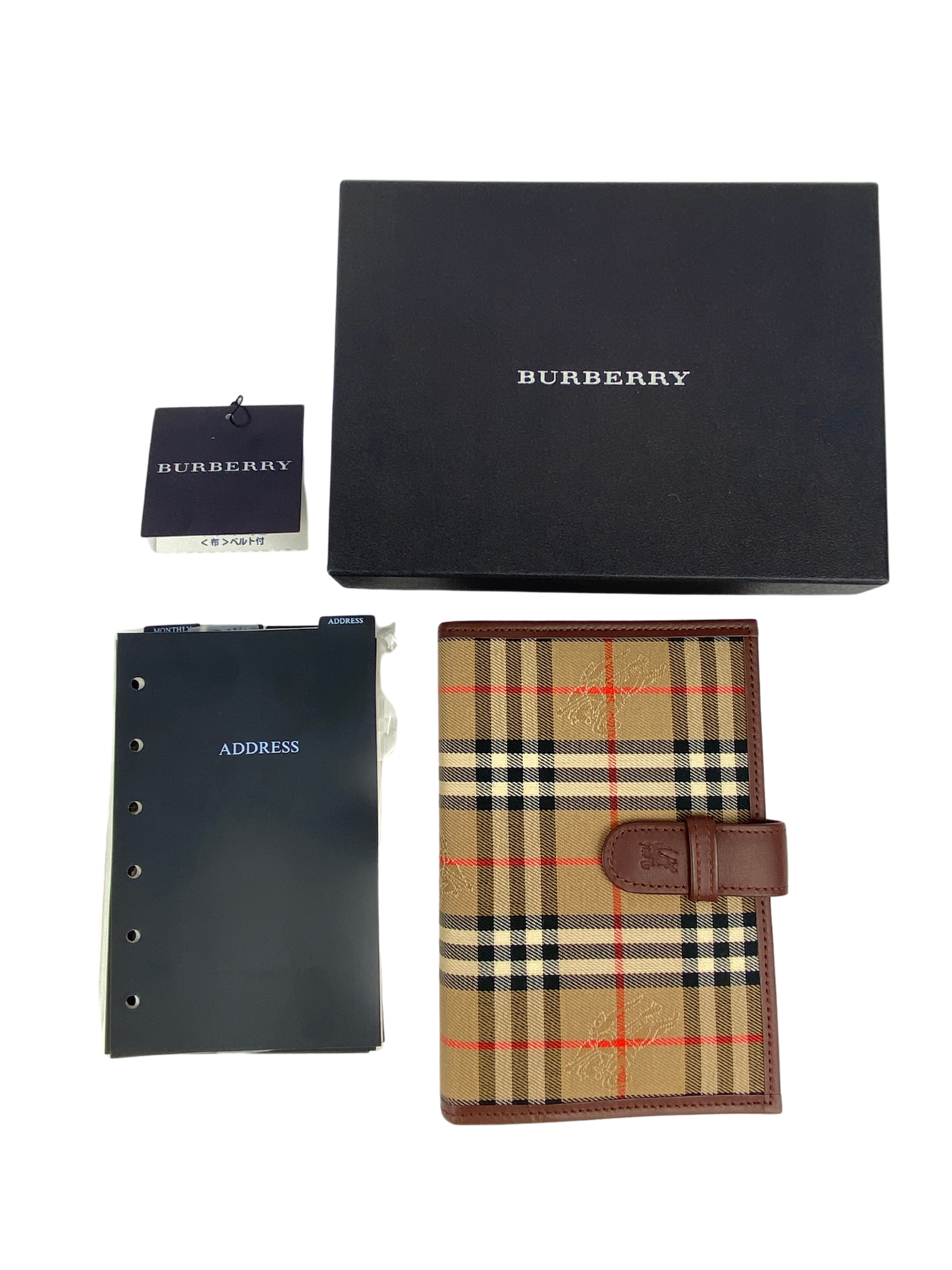 Authentic brand new Burberry agenda outlet in box