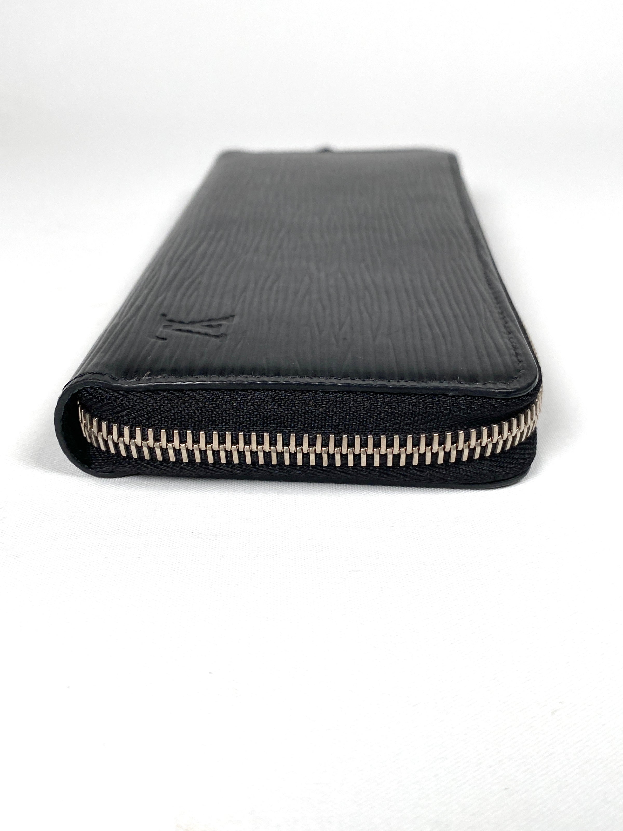 Louis Vuitton Clemence Wallet Black Epi