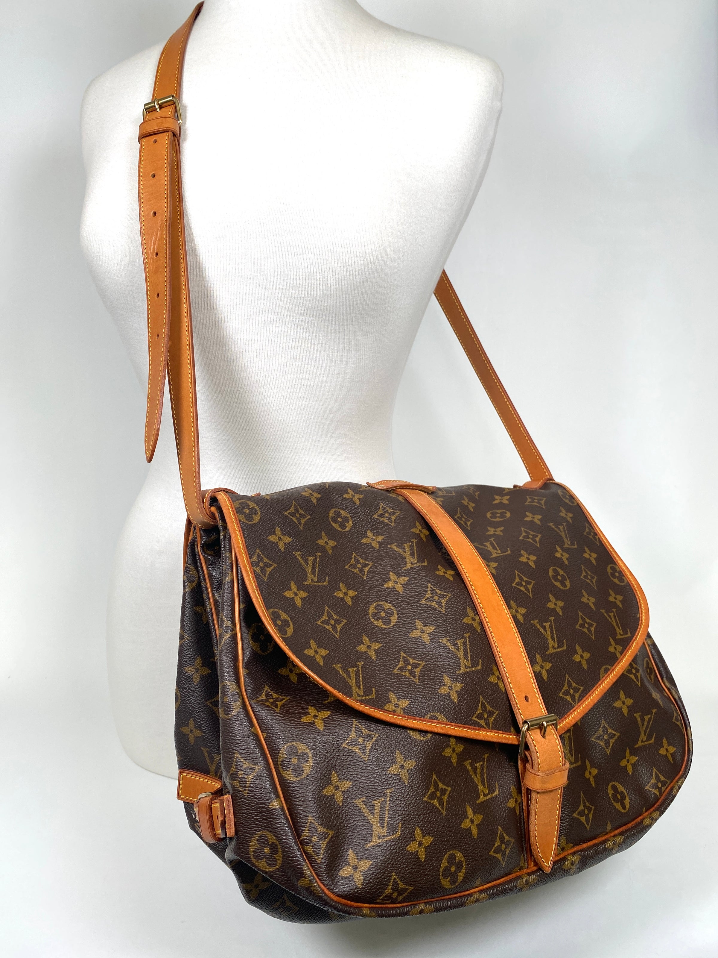 Louis Vuitton, Bags, Louis Vuitton Saumur Gm 35 Authentic