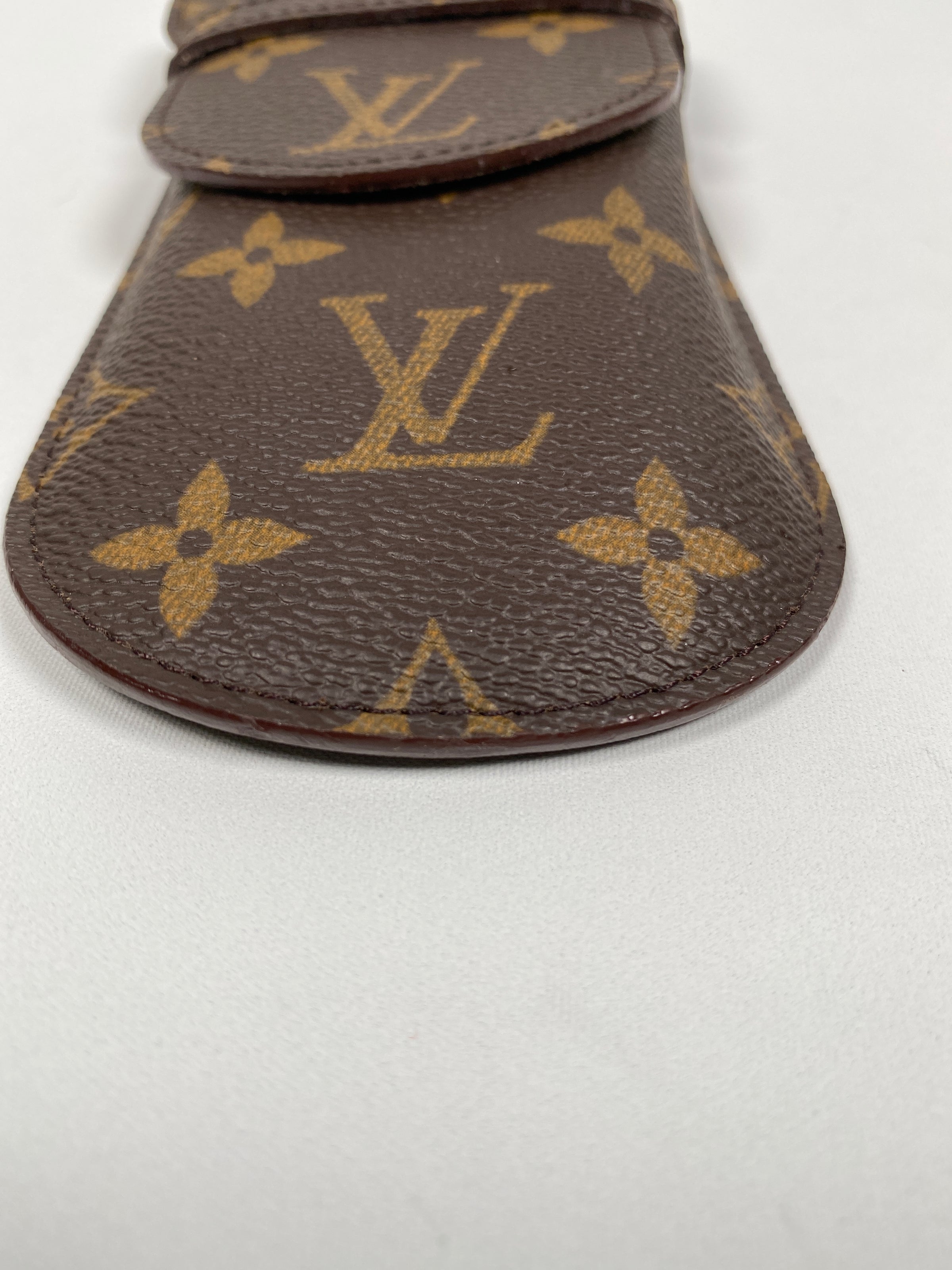 Authentic Louis Vuitton Monogram Etui Lunettes Rabat M62970 Glasses Case  103133