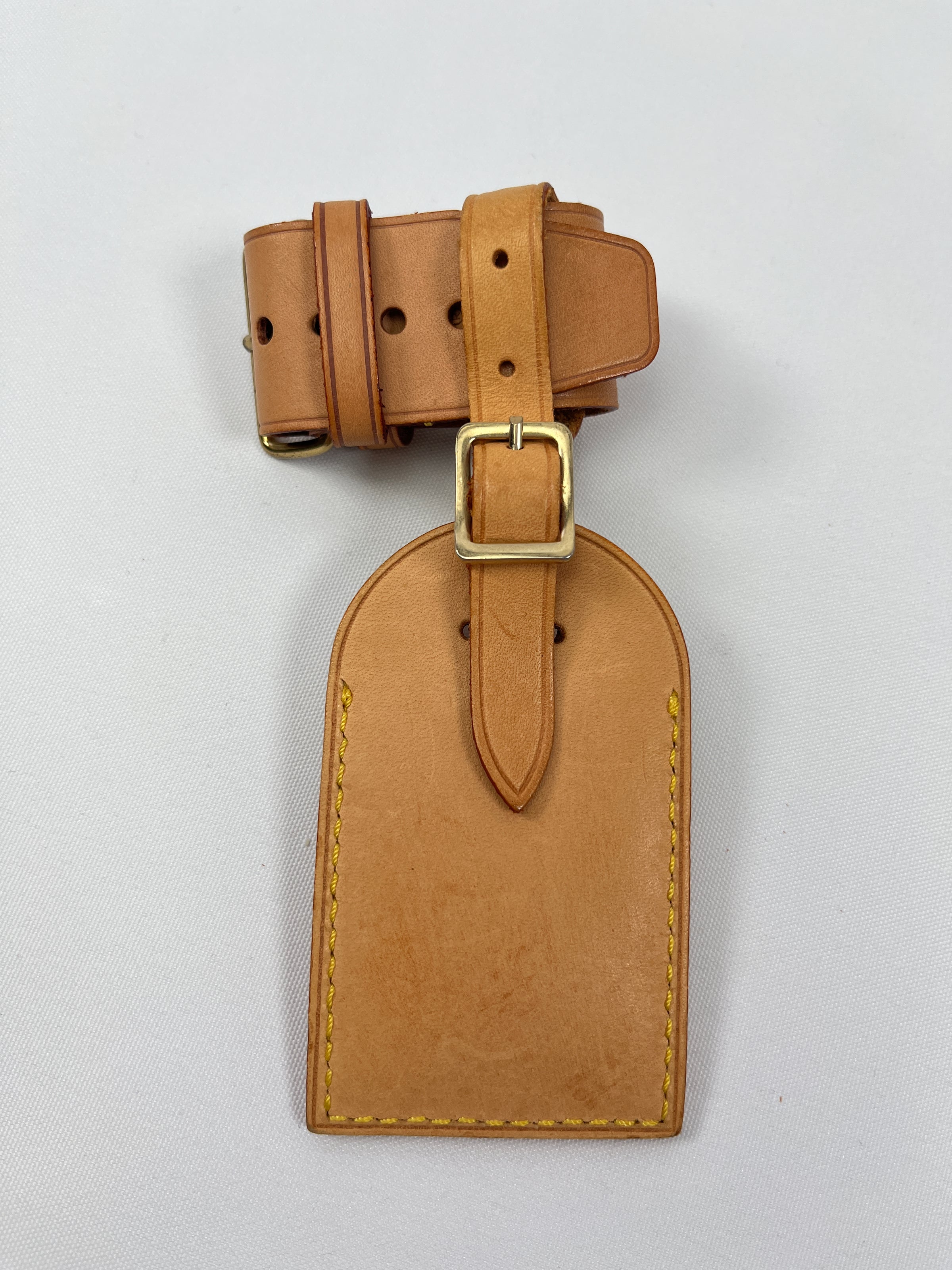 Luxury Leather Luggage Tag With Clip Personalised Vachetta -  Sweden
