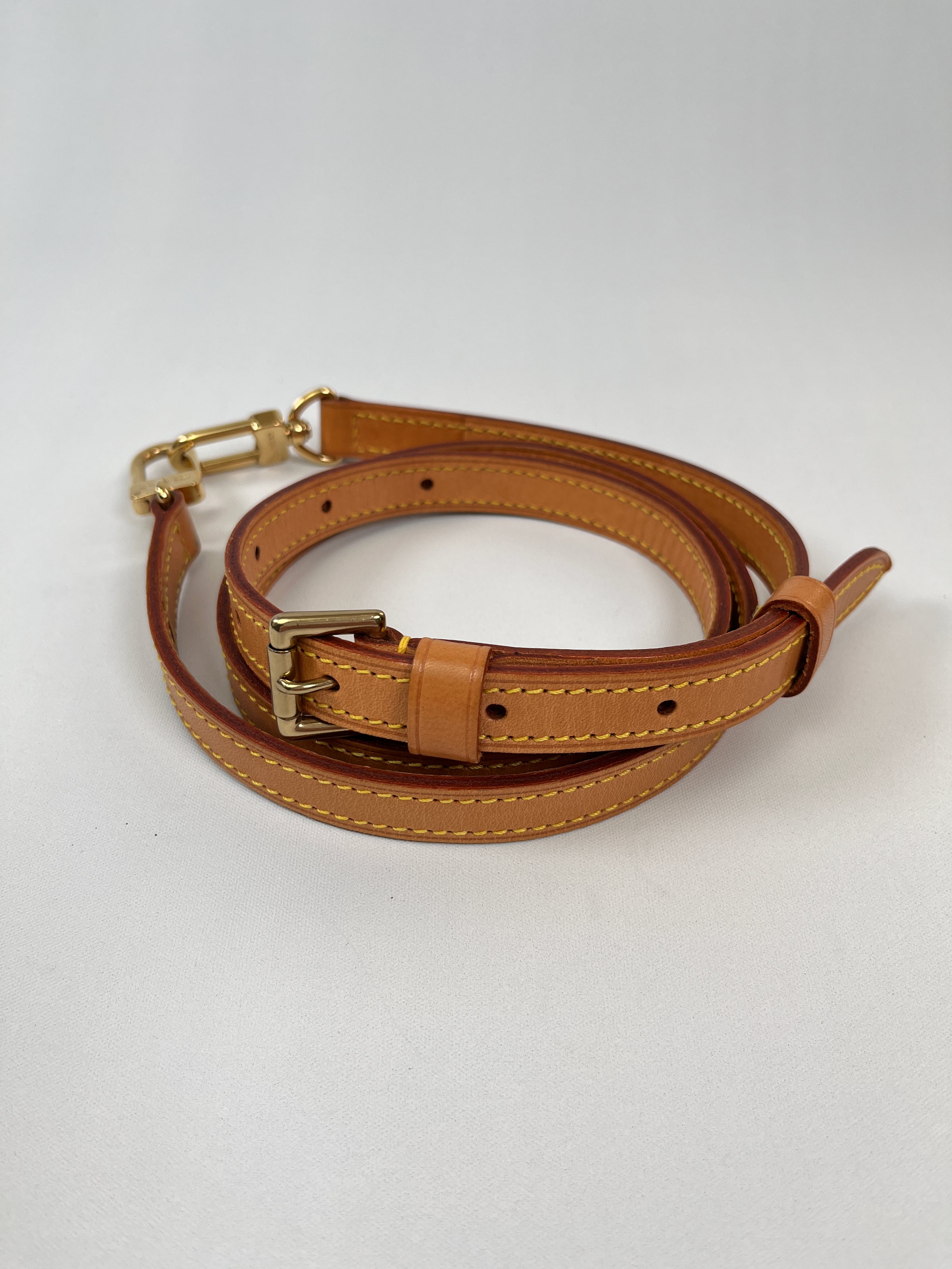 Louis Vuitton Adjustable Shoulder Strap 16MM - Brown Bag