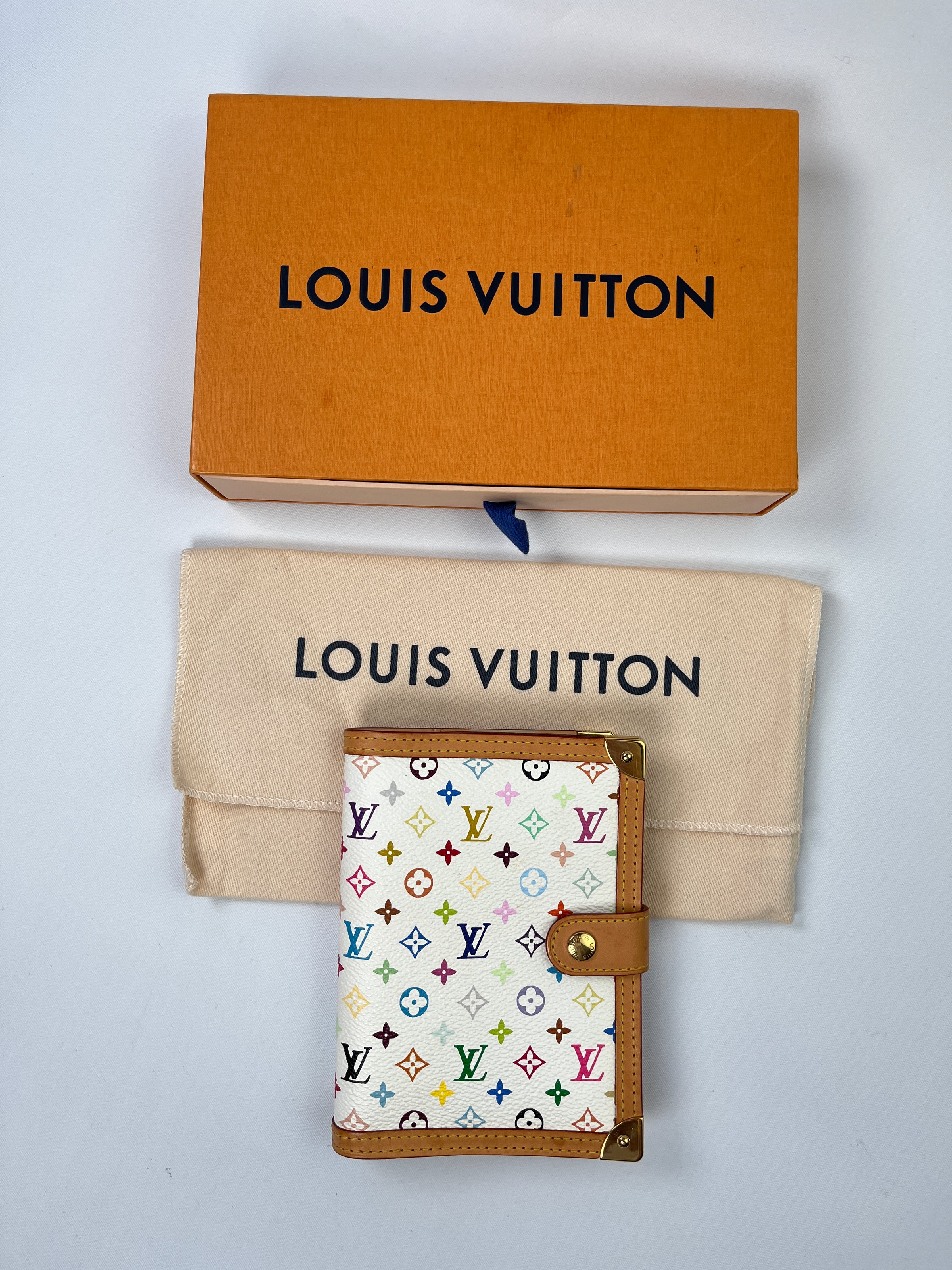 Louis Vuitton, Accessories, Authentic Louis Vuitton Multicolor Agenda Pm  Cover