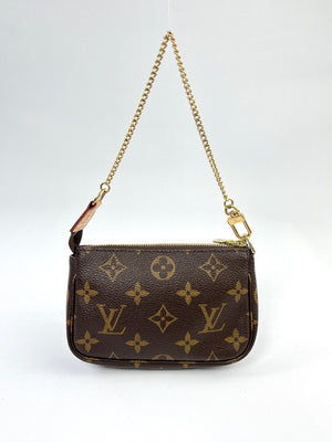 LOUIS VUITTON - MINI POCHETTE ACCESSORIES IN MONOGRAM - YR 2010