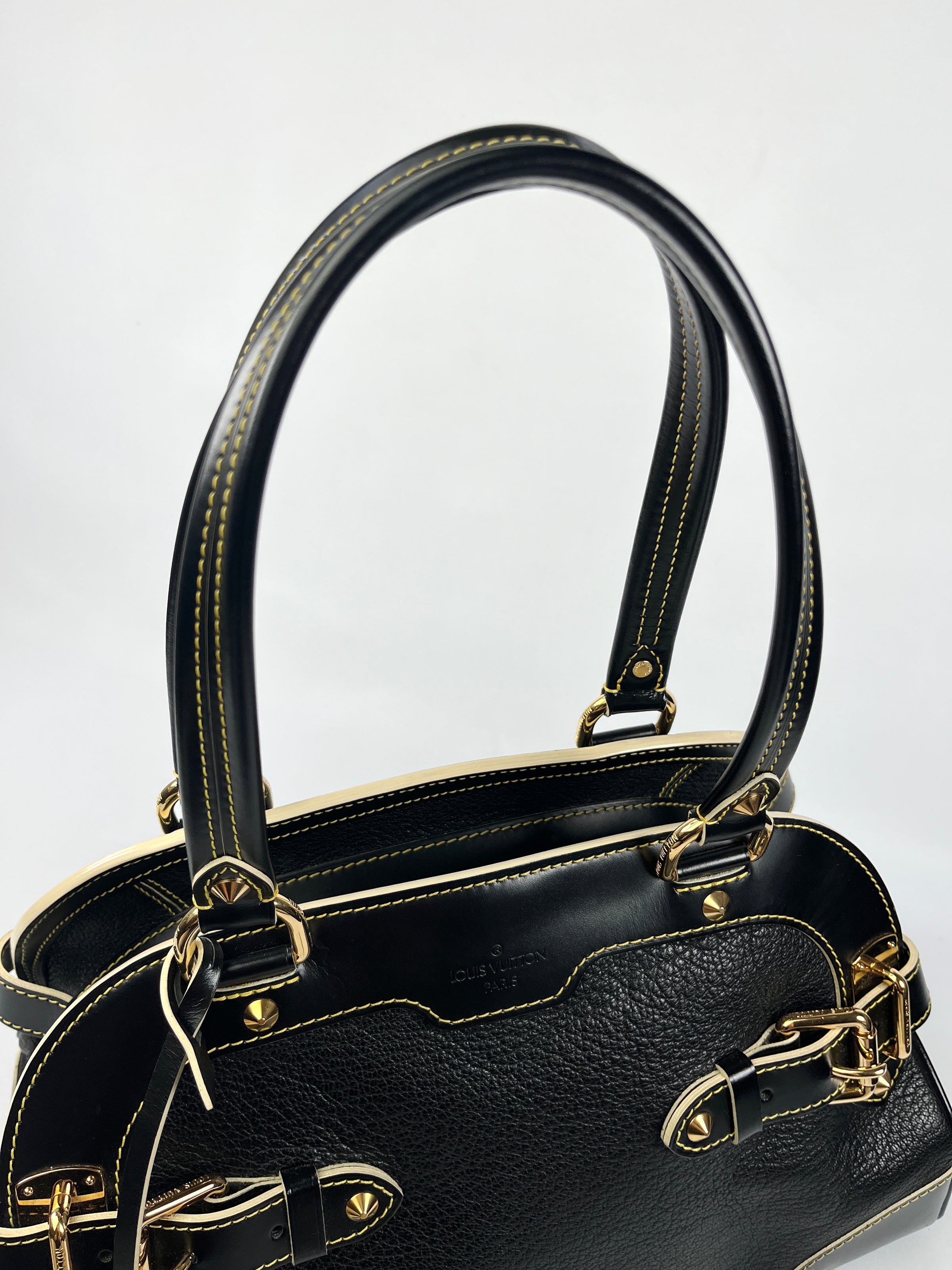 Louis Vuitton Louis Vuitton Le Radieux Black Suhali Leather