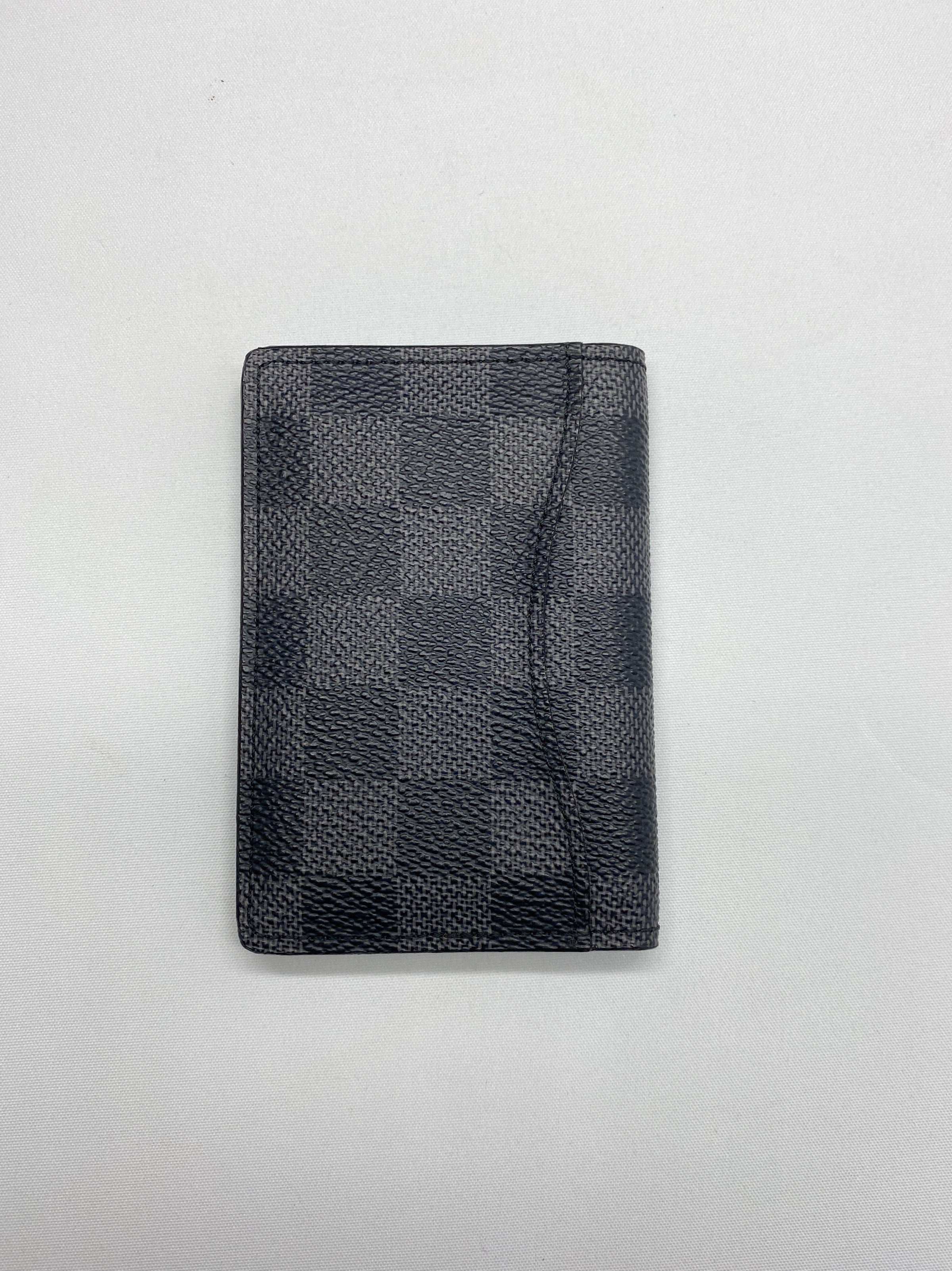 Louis Vuitton Monogram Graphite Pocket Organizer Wallet W/RBA Initial – The  Closet